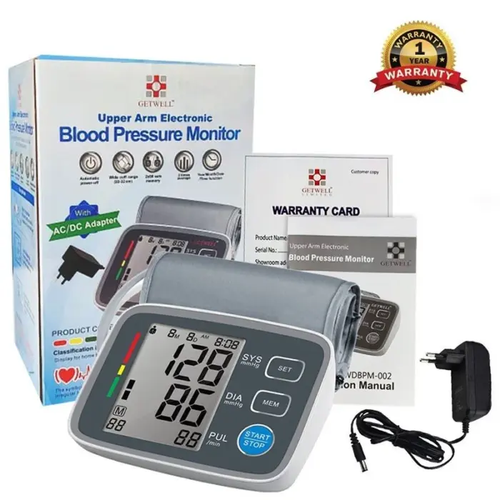 RFL Getwell Digital Blood Pressure Machine | Digital BP Monitor- Medishefa